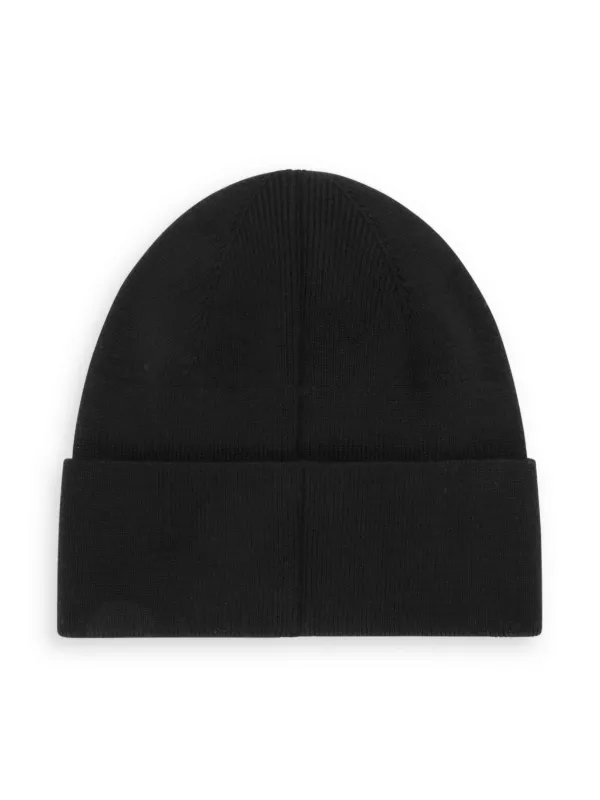 Dolce & Gabbana お洒落 ニットキャップ 黒 コットン DG ロゴ
