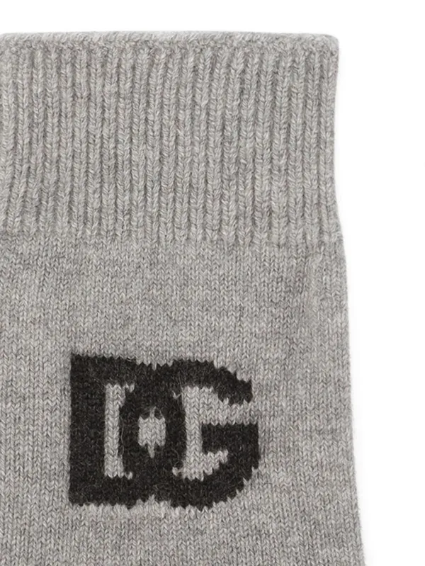 DOLCE & GABBANA 手袋 グレー Dolce & Gabbana カシミア手袋 | グレー | FARFETCH JP