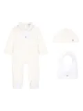 Dolce & Gabbana Kids Interlock DG-logo babygrow set - White