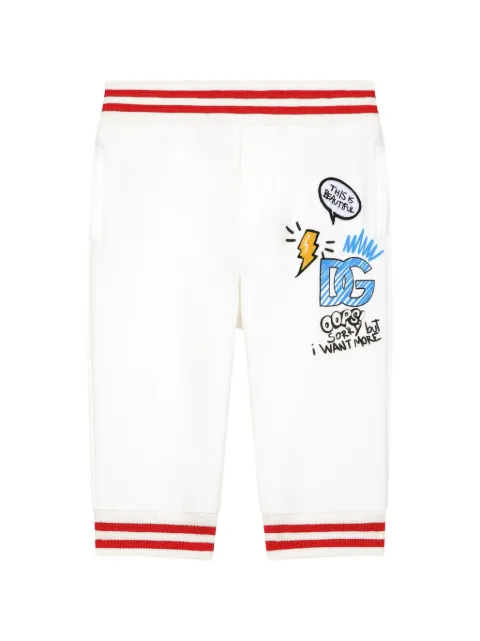 Dolce & Gabbana Kids logo-print jersey joggings 