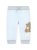 Dolce & Gabbana Kids logo-print jersey joggings - Blue