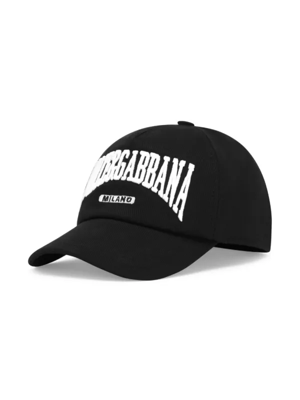 Dolce & Gabbana Kids ロゴ キャップ | ブラック | FARFETCH JP