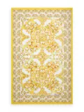 Dolce & Gabbana Majolica print beach towel - Yellow