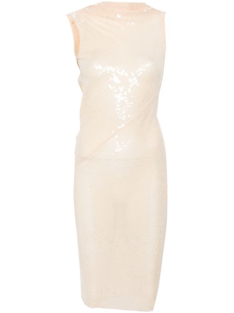 Rick Owens Lilies Eva sequinned mini dress