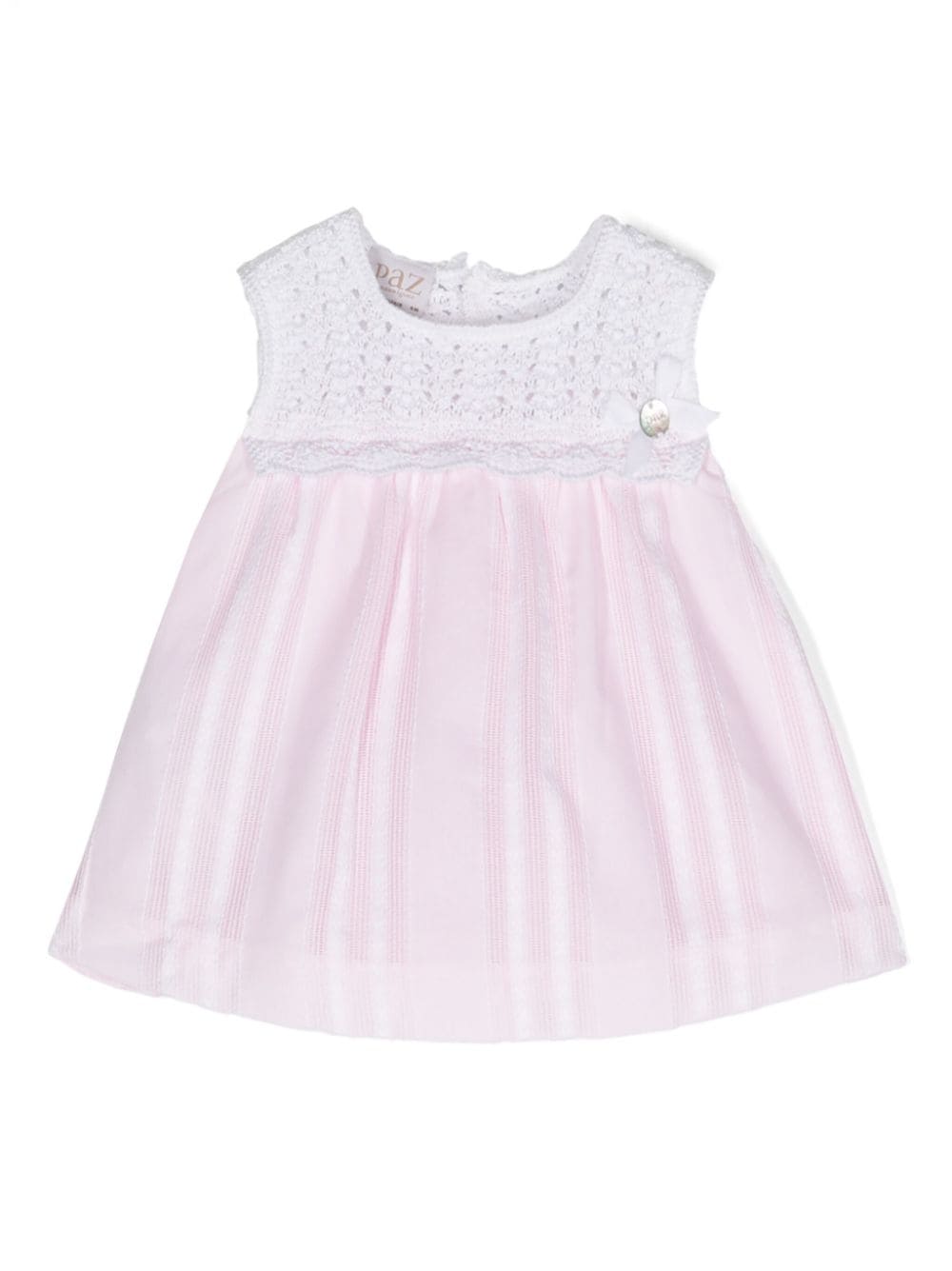 Paz Rodriguez Babies' Panelled-design Dress In Pink