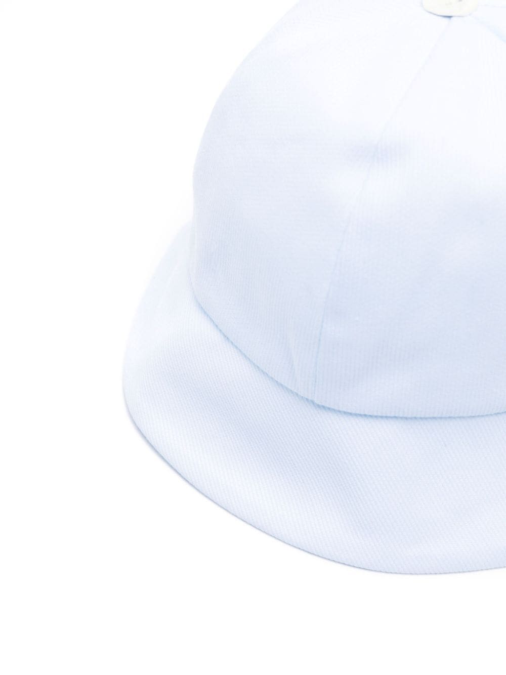 Shop La Stupenderia Button-detail Hat In Blue