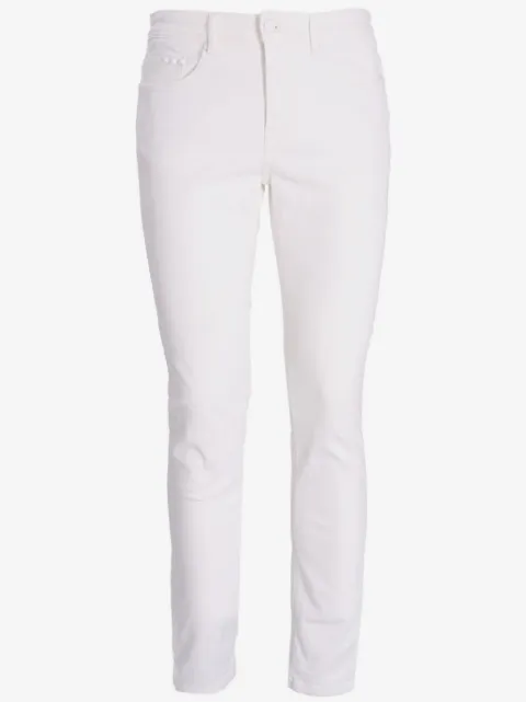 Karl Lagerfeld slim-cut cotton trousers