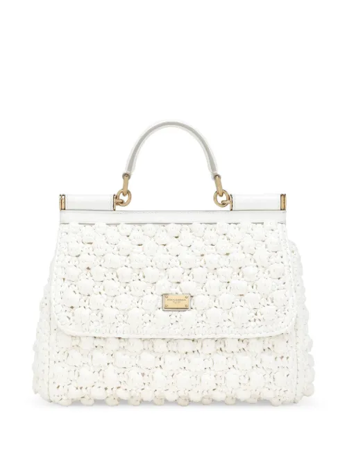 Grand sac à main Sicily - Dolce & Gabbana - Modalova