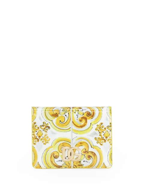 Dolce & Gabbana cartera con estampado Mayólica