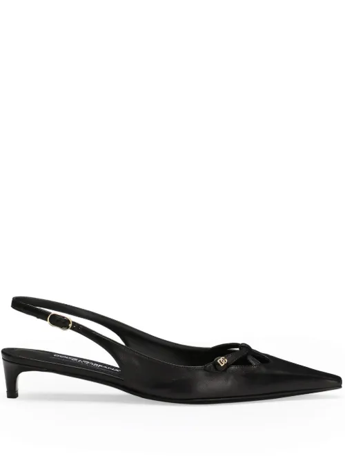 Escarpins à bride arrière 30 mm - Dolce & Gabbana - Modalova