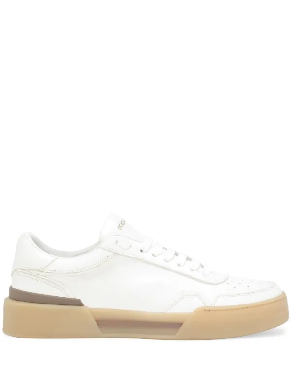 【Dolce & Gabbana】New Roma レザースニーカー Dolce & Gabbana ニュー ローマ レザースニーカー | ホワイト