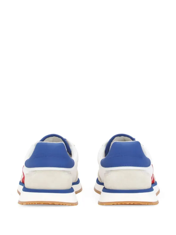 Dolce & Gabbana DG Cushion mixed-material Sneakers | White
