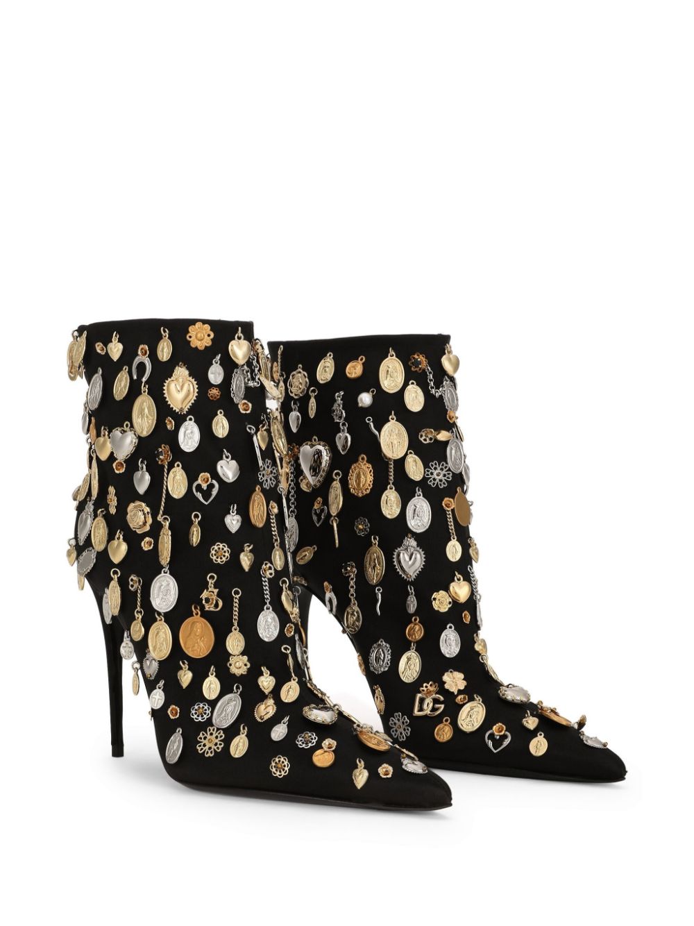 Shop Dolce & Gabbana Stiletto Boots In Schwarz