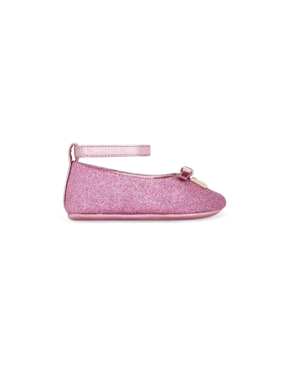 Dolce & Gabbana Kids Mary Jane ballerina's - Roze