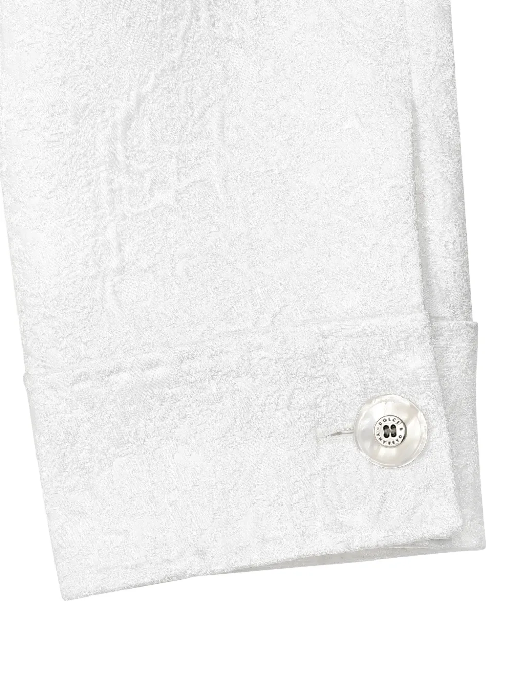 Dolce & Gabbana Jas met jacquard Wit