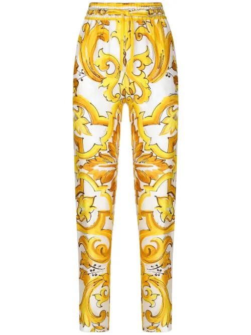 Pantalon de jogging à lien de resserrage - Dolce & Gabbana - Modalova
