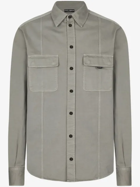 Dolce & Gabbana seam-detail shirt