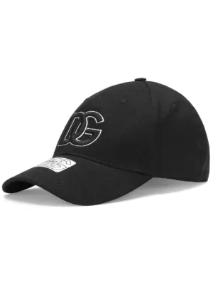 Dolce & Gabbana logo-print Baseball Cap | Black | FARFETCH