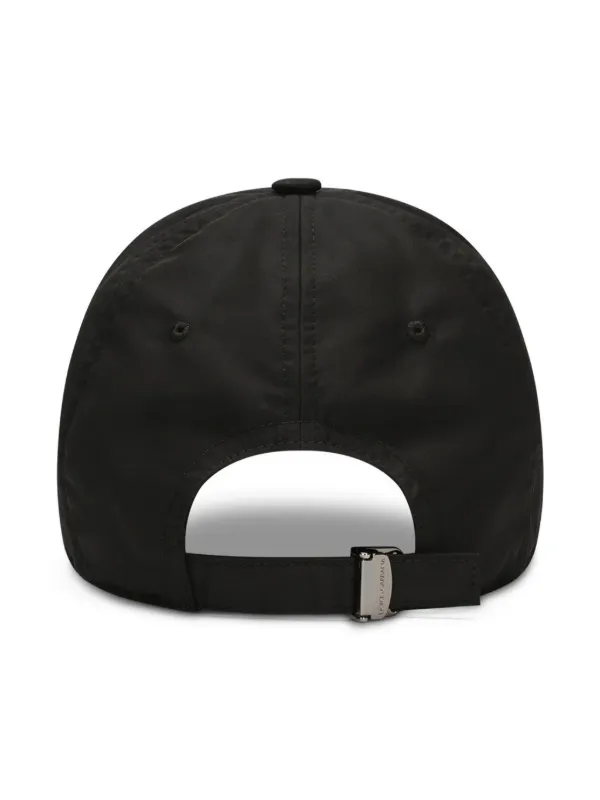Dolce & Gabbana logo-print Baseball Cap | Black | FARFETCH