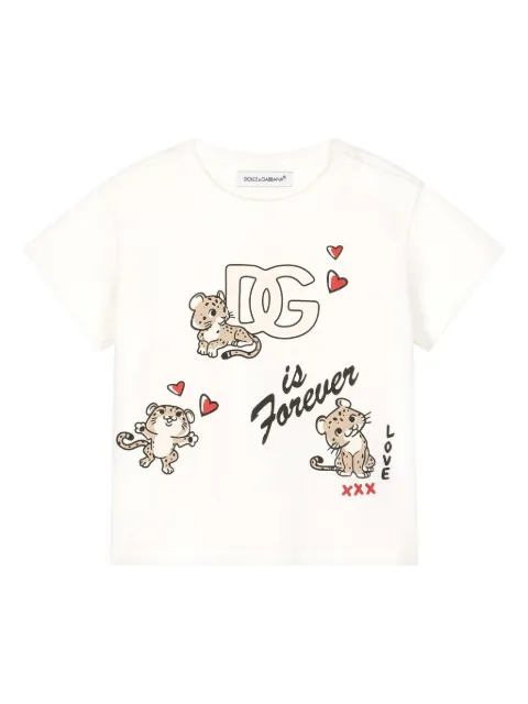 Dolce & Gabbana Kids logo-print T-shirt