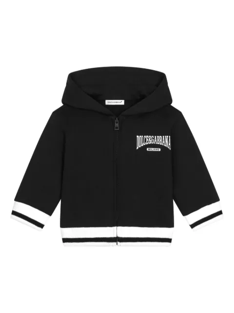 Dolce & Gabbana Kids Hoodie mit Logo-Print