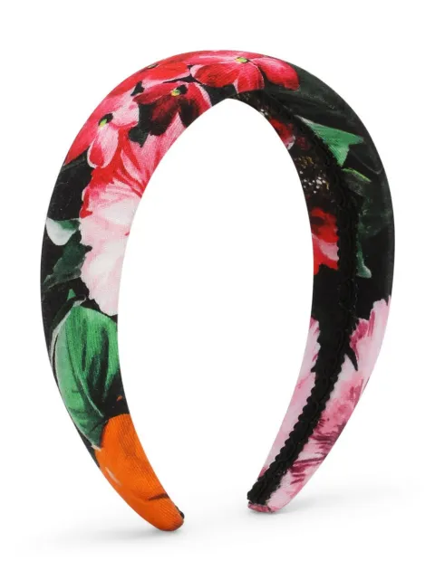 Dolce & Gabbana Kids floral-print headband