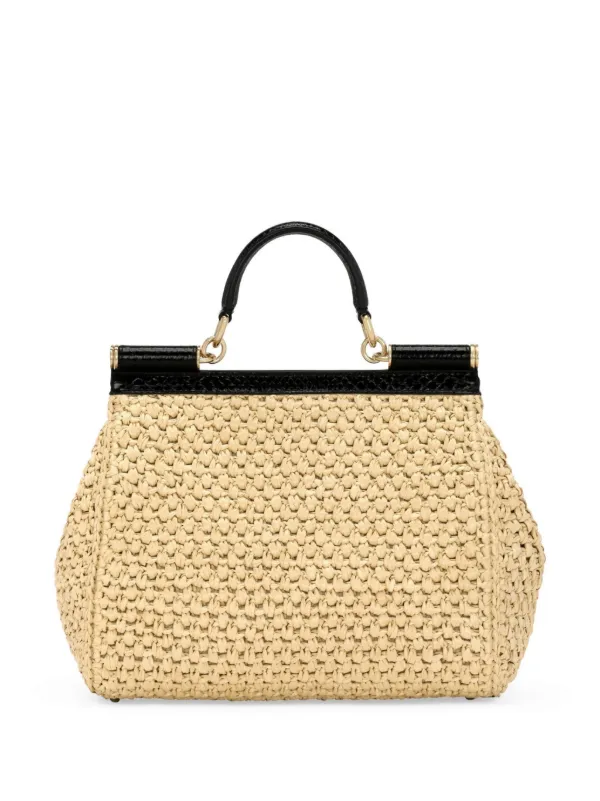 Dolce & Gabbana Large Sicily Handbag | Neutrals | FARFETCH GR