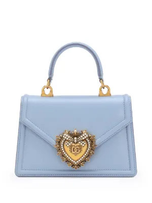Dolce & Gabbana Devotion ショルダーバッグ M | ブルー | FARFETCH JP