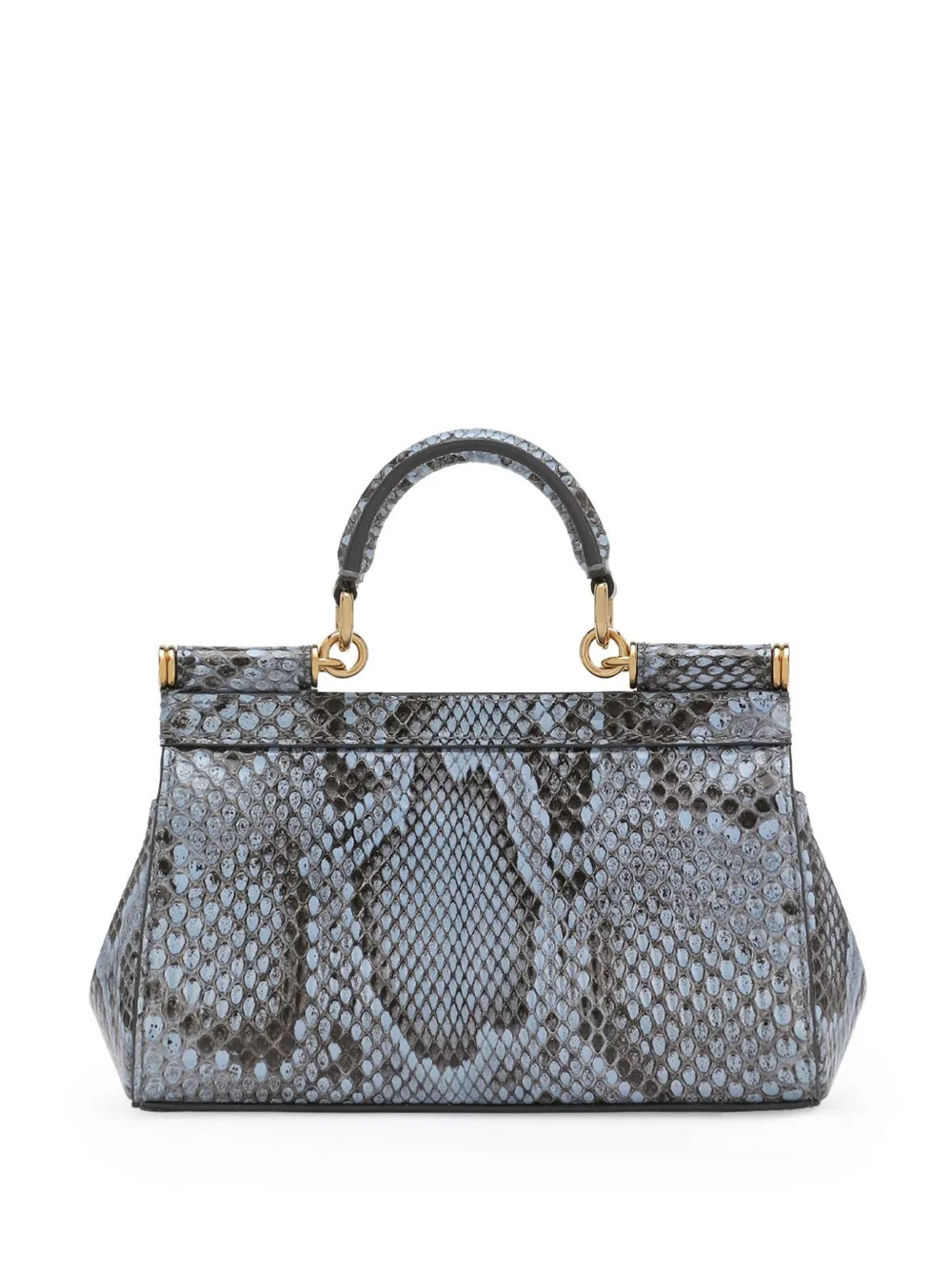 Dolce & Gabbana Sicily leren shopper Blauw