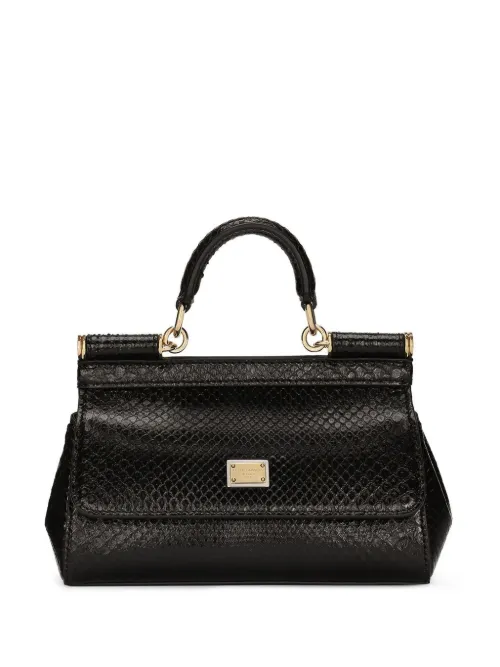 Petit sac à main Sicily en cuir - Dolce & Gabbana - Modalova