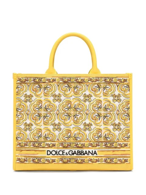 Dolce & Gabbana medium DG Daily canvas tote bag