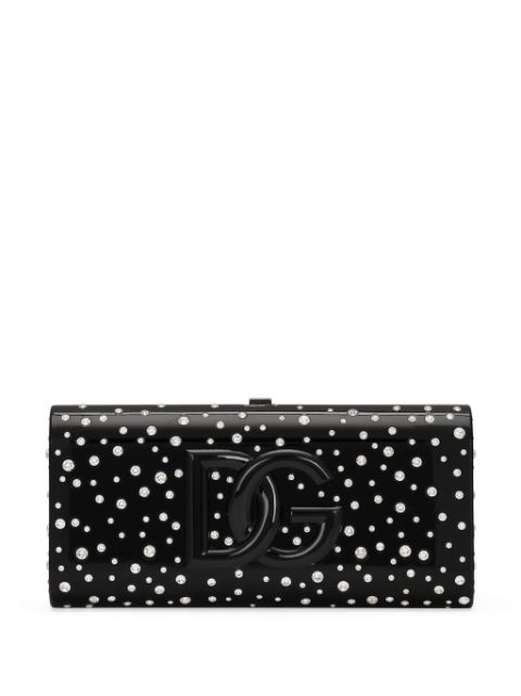 Dolce & Gabbana DG crystal clutch bag Women