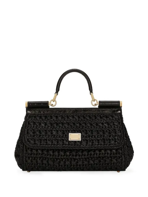 Dolce & Gabbana Sicily interwoven mini bag