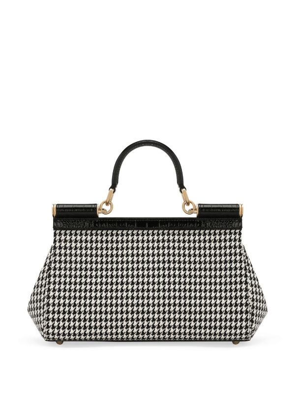 Houndstooth fashion purse