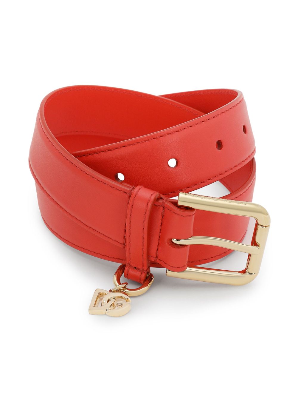 Dolce & Gabbana DG-charm leather belt Women