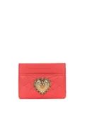Dolce & Gabbana Devotion leather cardholder - Orange