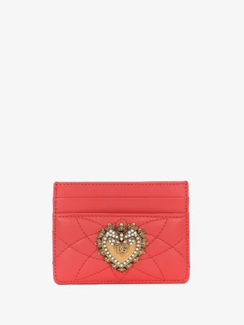 Dolce & Gabbana porte-cartes Devotion ne cuir