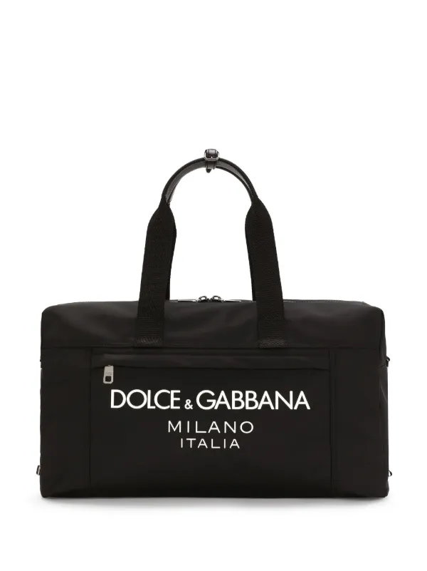 Dolce & Gabbana Mala Com Estampa De Logo | Preto | FARFETCH BR