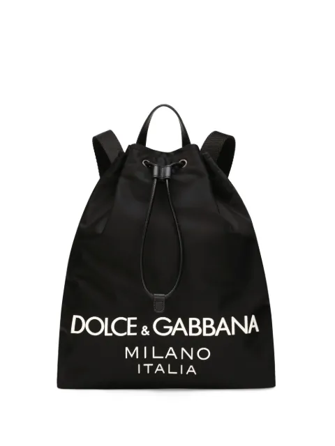 Dolce & Gabbana sac à dos à logo imprimé