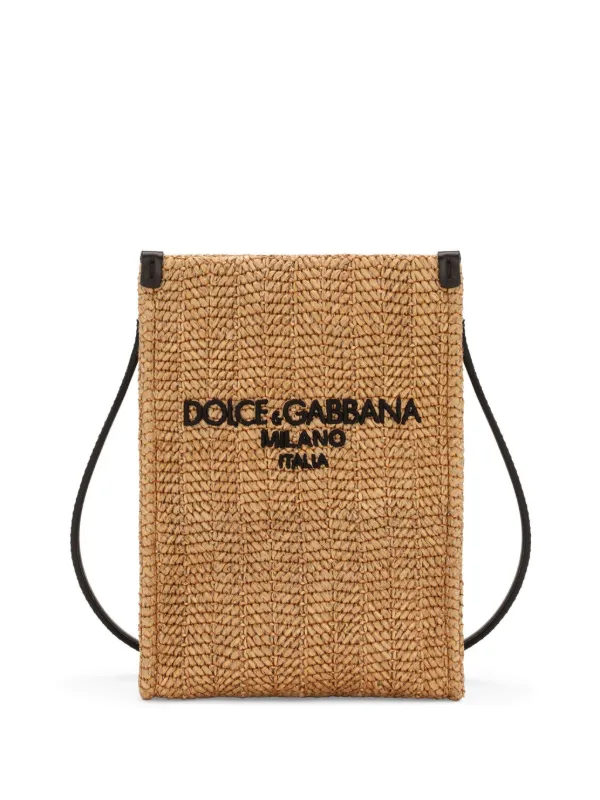 【Dolce&Gabbana】ショルダーバッグ キャンバス ストローバッグ Dolce & Gabbana ストローショルダーバッグ | ニュートラル