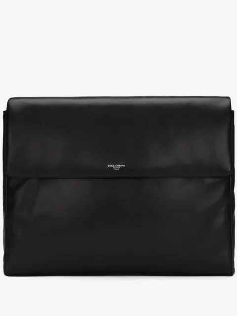 Dolce & Gabbana leather messenger bag 