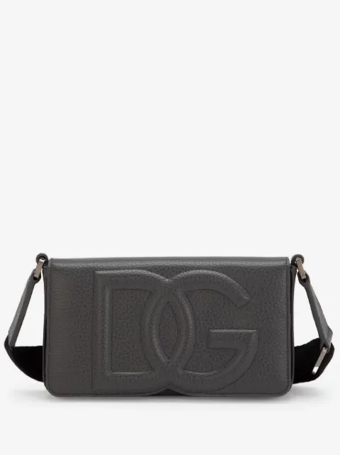 Dolce & Gabbana Mini-Tasche mit Logo-Prägung