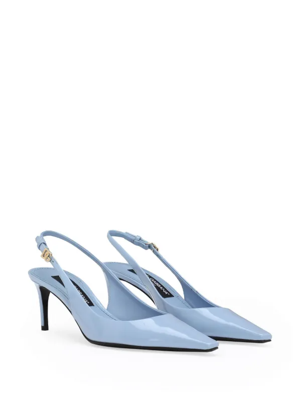 Dolce & Gabbana 60mm Slingback Pumps | Blue | FARFETCH