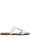 Dolce & Gabbana Bianca leather sandals - White