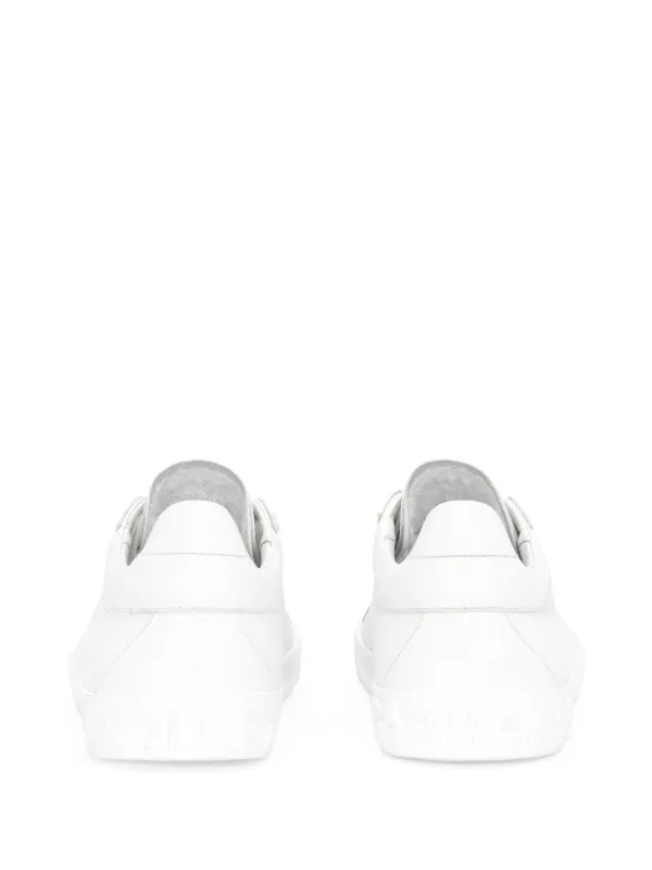 Dolce & Gabbana Portfino Vintage レザースニーカー | ホワイト 