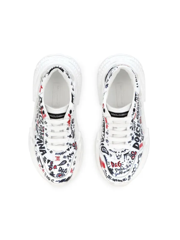 Dolce outlet snd gabbana Beautiful kids shoes white leather