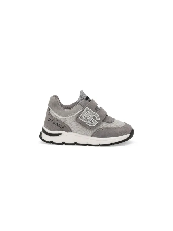Dolce & Gabbana Kids DG Running Sneakers | Grey | FARFETCH
