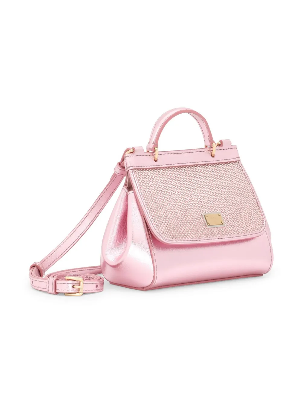 Dolce & Gabbana Kids Sicily schoudertas Roze