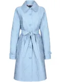 Dolce & Gabbana single-breasted brocade coat - Blue