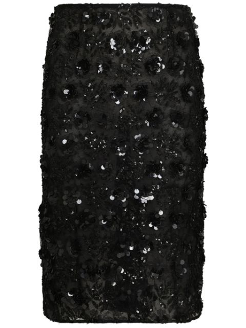 Dolce & Gabbana sequin-embellished skirt